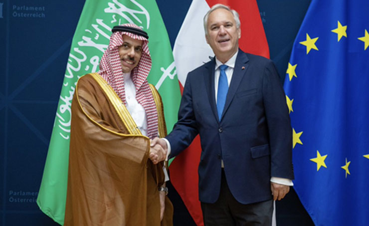 السعودية والنمسا تناقشان فرص التعاون وقضايا المنطقة