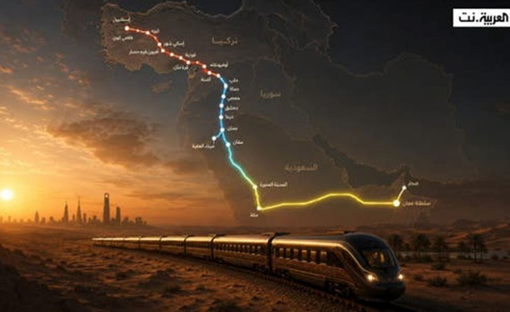 الربط السككي بين السعودية وتركيا يوفر فرصاً عقارية ولوجستية جديدة يشكل خطوة استراتيجية جديدة لدعم التجارة العابرة للحدود